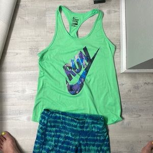 Sold as a set - Nike workout tank and capri leggings top
